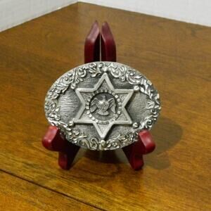 EJC Belt Buckle  Deputy Star and An Eagle in the Center 93